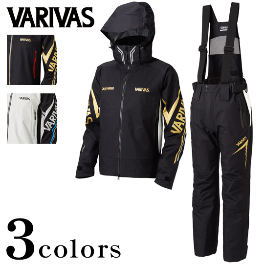 VARIVAS ドライアーマー レインスーツ VARS-11｜磯釣り用ウェアの通販 
