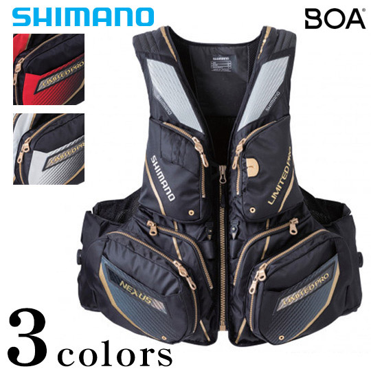 シマノ(SHIMANO) 釣りウェア 固定式フローティングベスト ロックショア